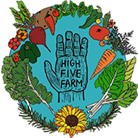 High Five Farm logo
