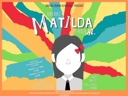 Matilda Jr. illustrated flyer.