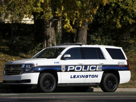 Lexington Police SUV