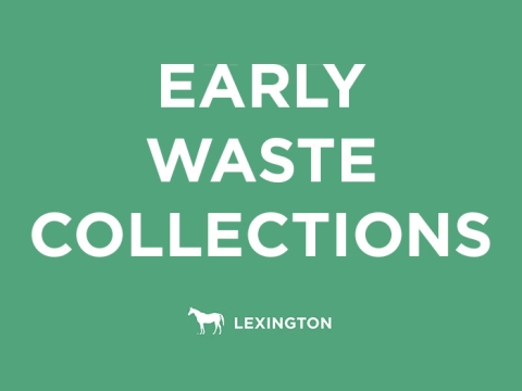 Early waste collections